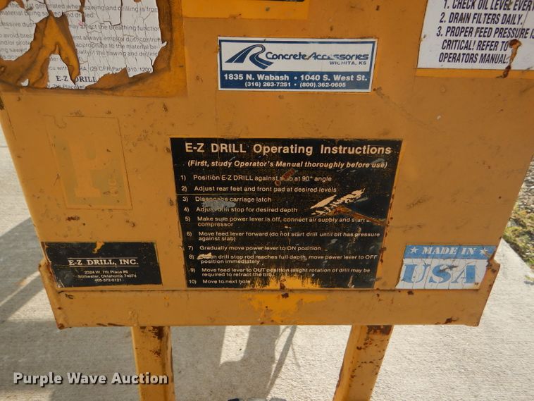 image for item GH9644 EZ Drill 210B concrete dowel drill