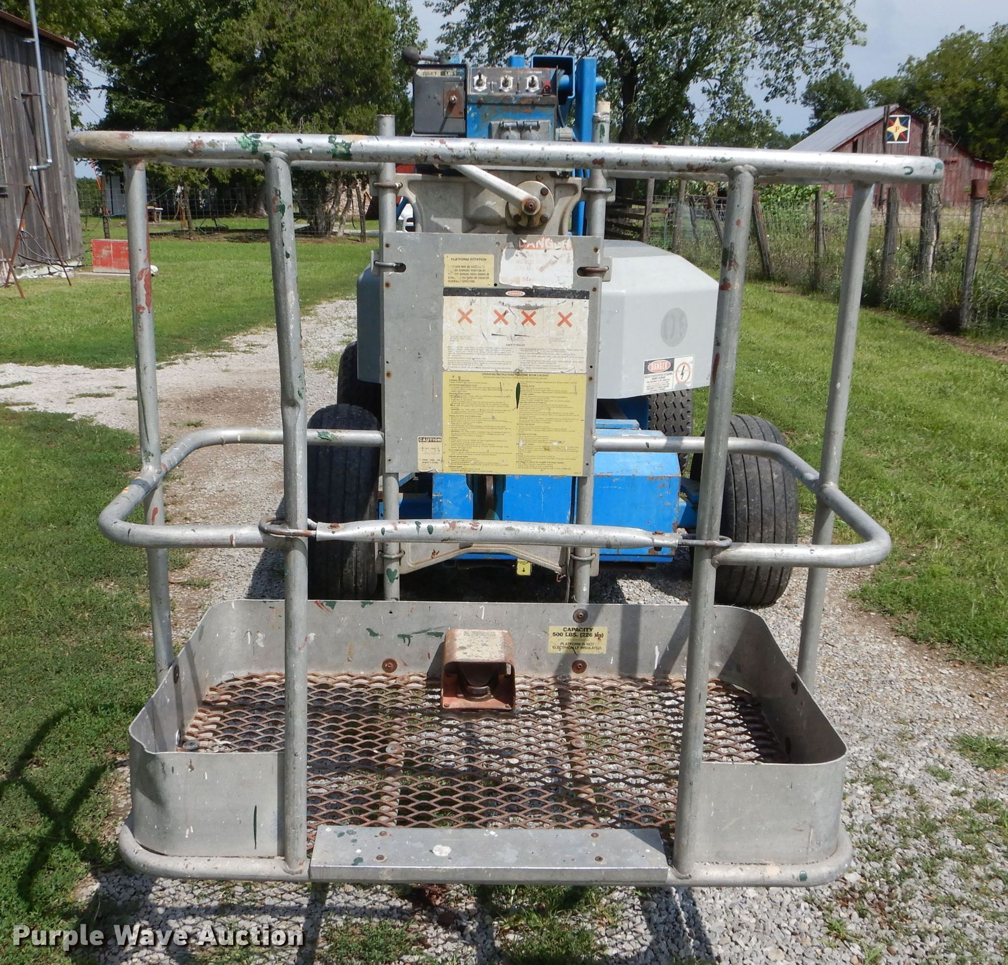 1985 Genie Z30/20HD boom lift in Lawrence, KS Item DE2370 sold