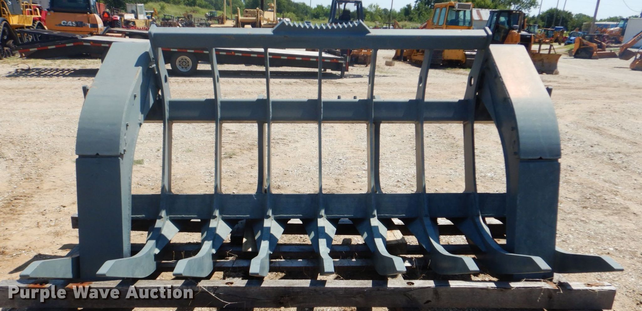 JRB grapple bucket in Ada, OK Item FT9456 sold Purple Wave