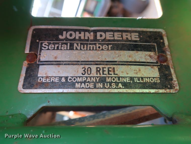 image for item DG4149 1998 John Deere 3365 reel mower