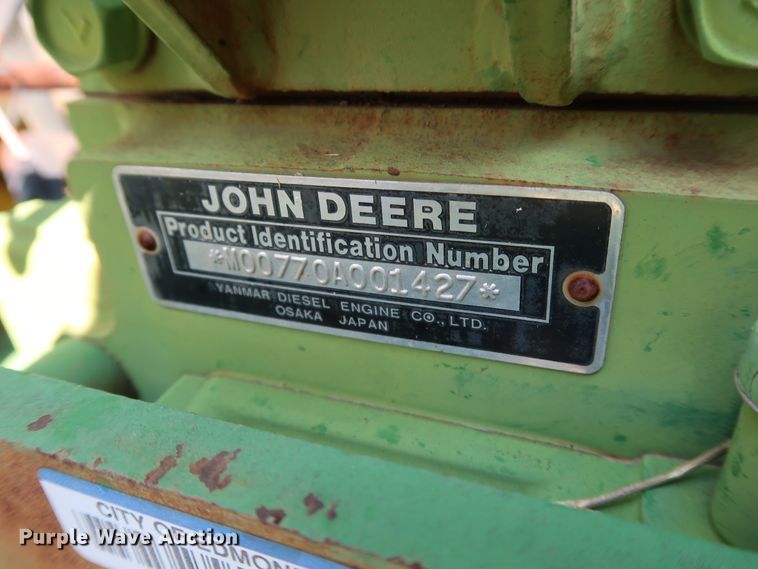 image for item DG4150 John Deere 770 tractor