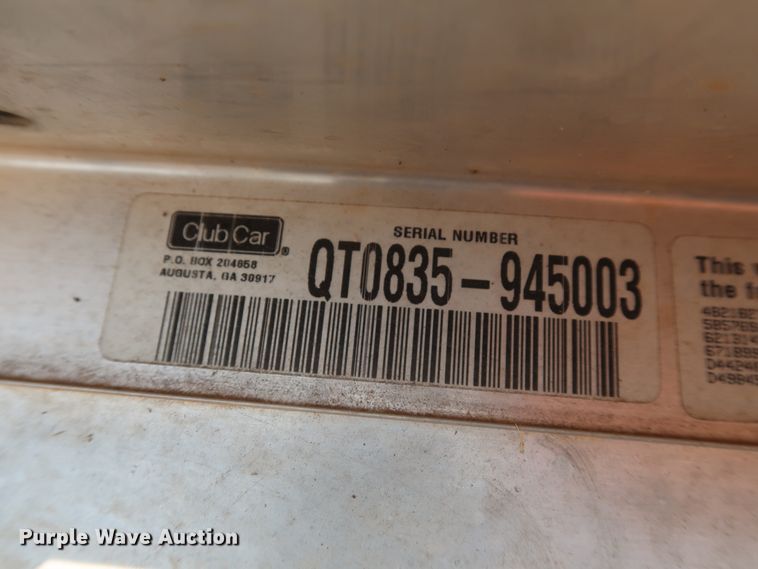 image for item DG4152 2008 Club Car Turf Carryall 2