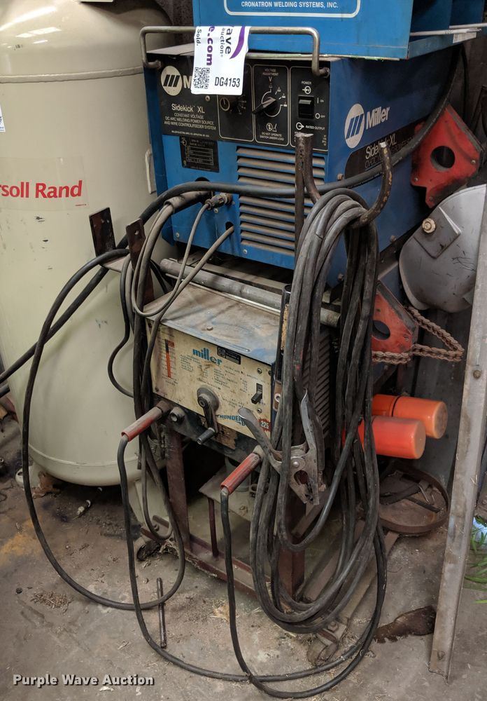 image for item DG4153 Miller sidekick XL constant voltage DC ARC welding power source and wire control/feeder system