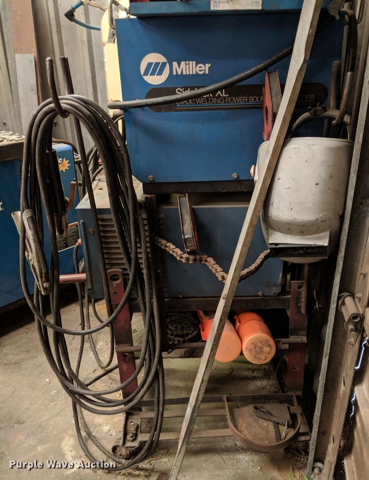 image for item DG4153 Miller sidekick XL constant voltage DC ARC welding power source and wire control/feeder system