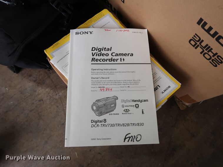 image for item DG4155 Cameras and video recording equipment