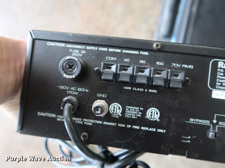 image for item DG4157 Radio audio equipment