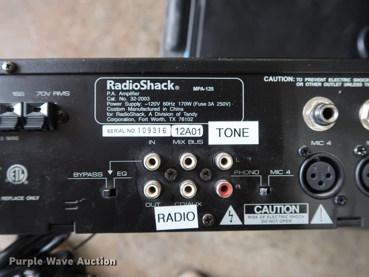image for item DG4157 Radio audio equipment