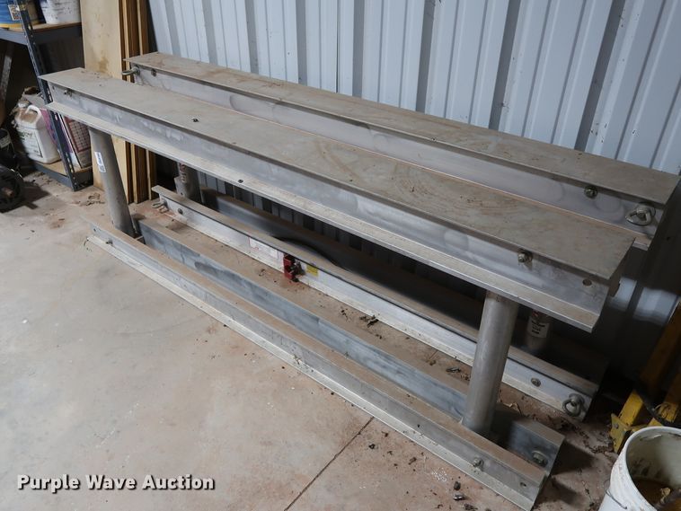 image for item DG4164 (2) Allied Tren-Shore 34/56 aluminum hydraulic trench shoring systems