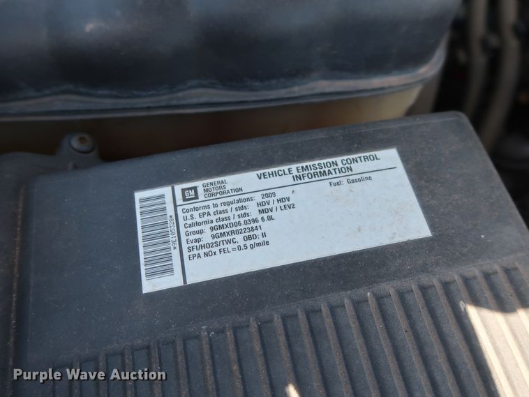 image for item DH3513 2009 Chevrolet Silverado 2500HD pickup truck