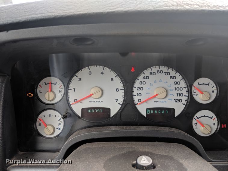 image for item DH3520 2003 Dodge Ram 2500 Quad Cab pickup truck