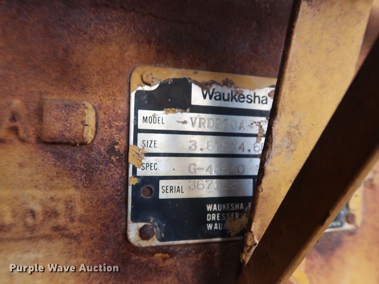 image for item DH3525 Leroi Dresser 185 air compressor