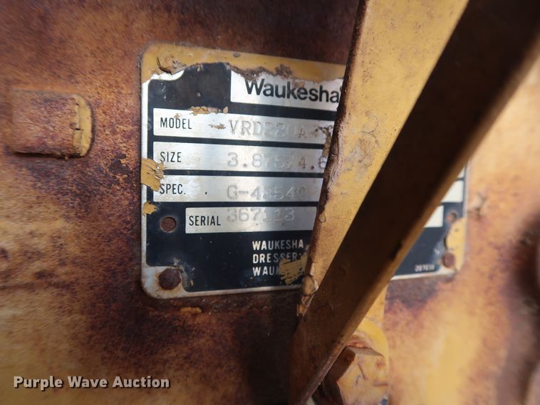 image for item DH3525 Leroi Dresser 185 air compressor