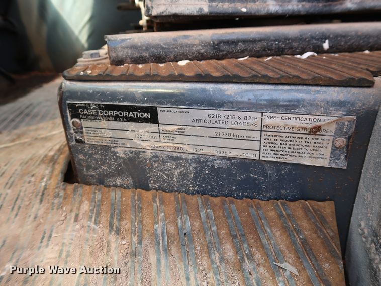 image for item DH3529 1998 Case 621B wheel loader