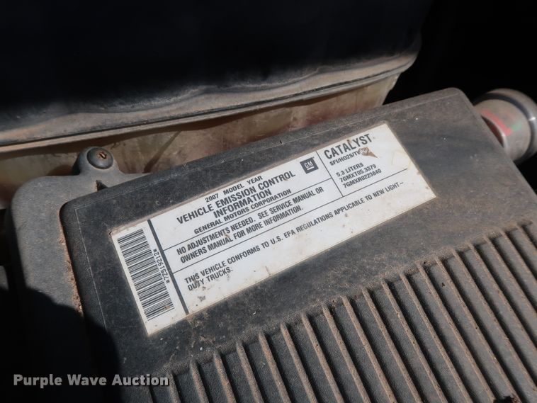 image for item DH3530 2007 Chevrolet Silverado 1500 pickup truck