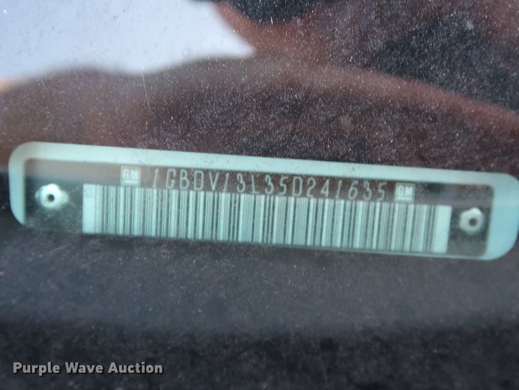 image for item DH3531 2005 Chevrolet Uplander van