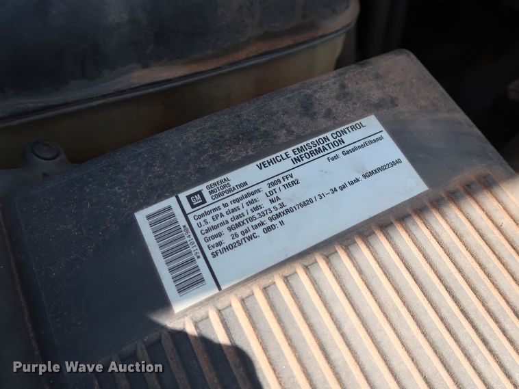 image for item DH3537 2009 Chevrolet Silverado 1500 Ext. Cab pickup truck