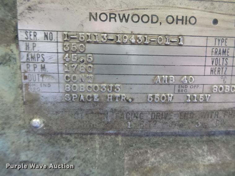 image for item DE7932 Siemens-Allis 130 electric motor