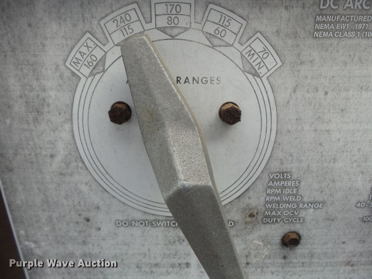 image for item DE7938 Miller Big 20 welder