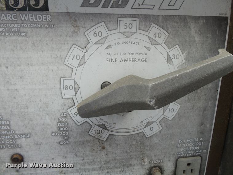 image for item DE7938 Miller Big 20 welder