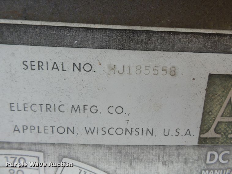 image for item DE7938 Miller Big 20 welder