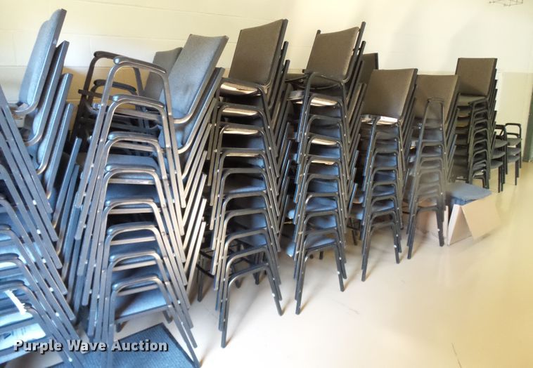 image for item DE7941 Approximatley 70 Virco X-8806 chairs