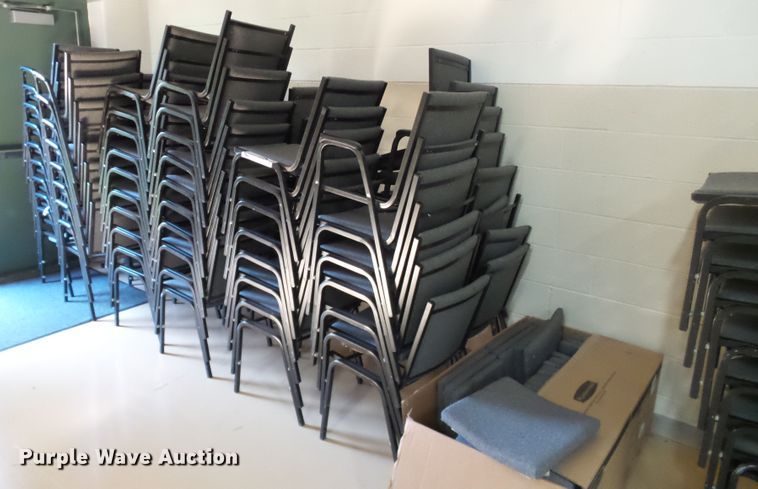 image for item DE7941 Approximatley 70 Virco X-8806 chairs