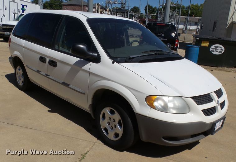 image for item DE7946 2001 Dodge Caravan van