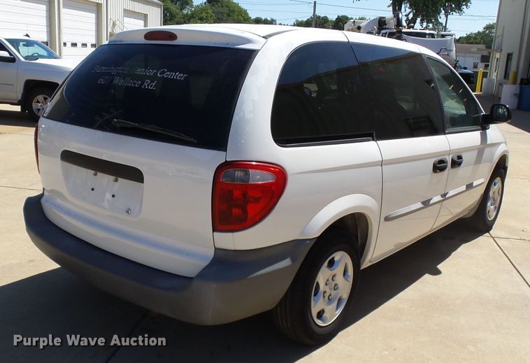 image for item DE7946 2001 Dodge Caravan van