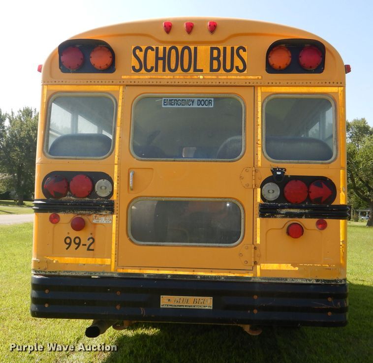 image for item DG4932 1999 Chevrolet B7 Blue Bird school bus