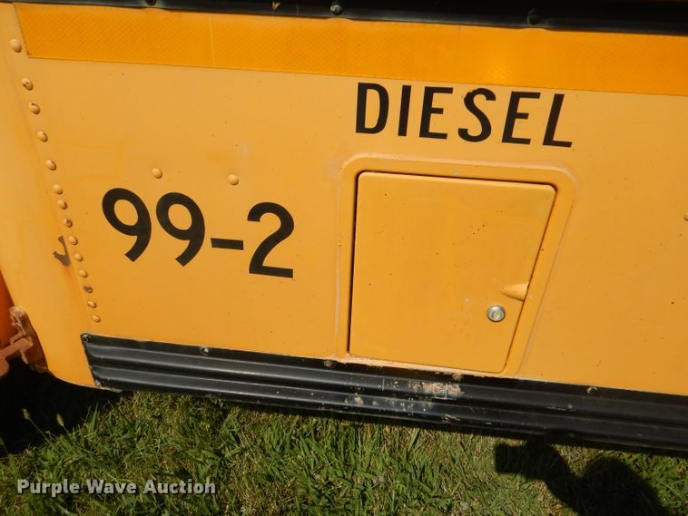 image for item DG4932 1999 Chevrolet B7 Blue Bird school bus