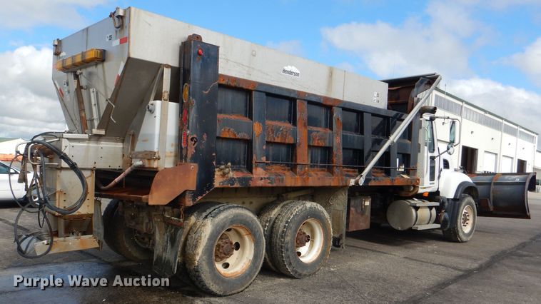 image for item DG4938 2004 Mack Granite dump truck