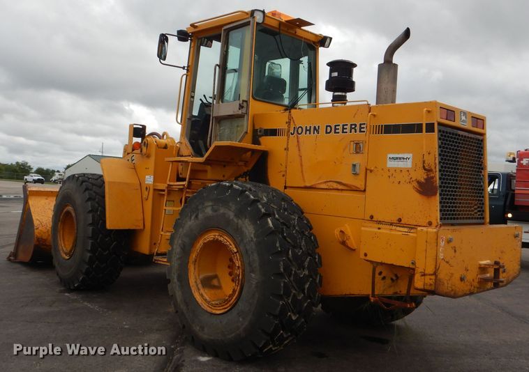 image for item DG4940 1990 John Deere 644E wheel loader