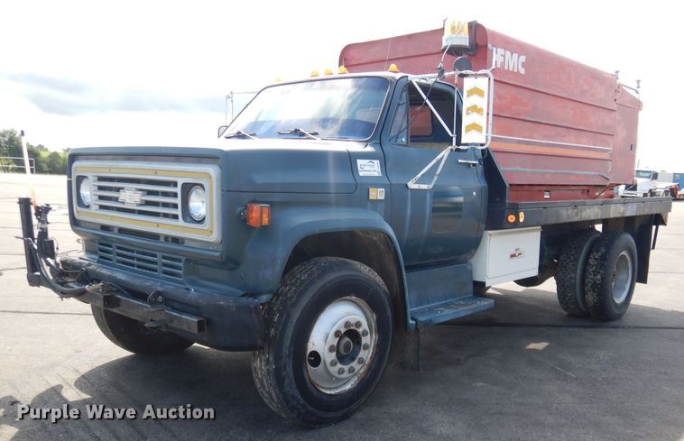 image for item DG4941 1982 Chevrolet C70 flatbed truck