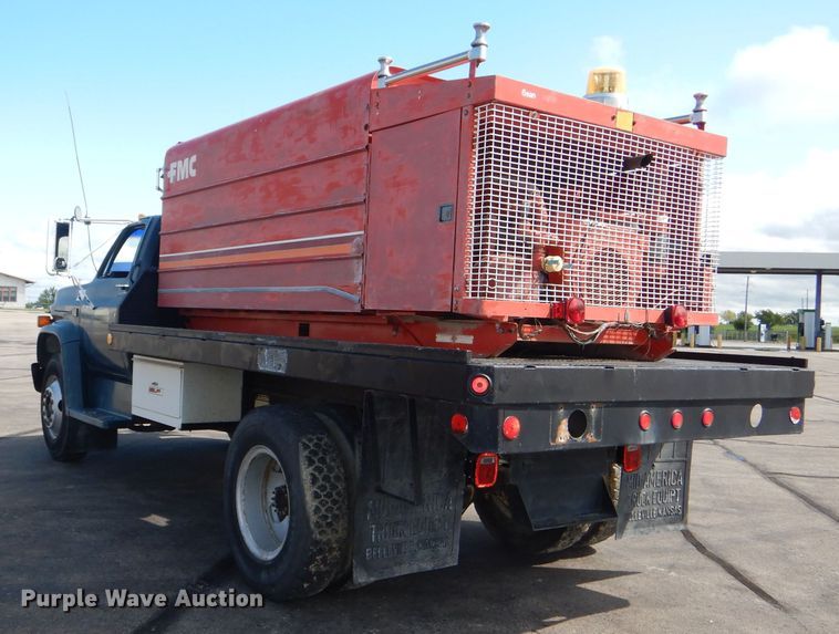 image for item DG4941 1982 Chevrolet C70 flatbed truck