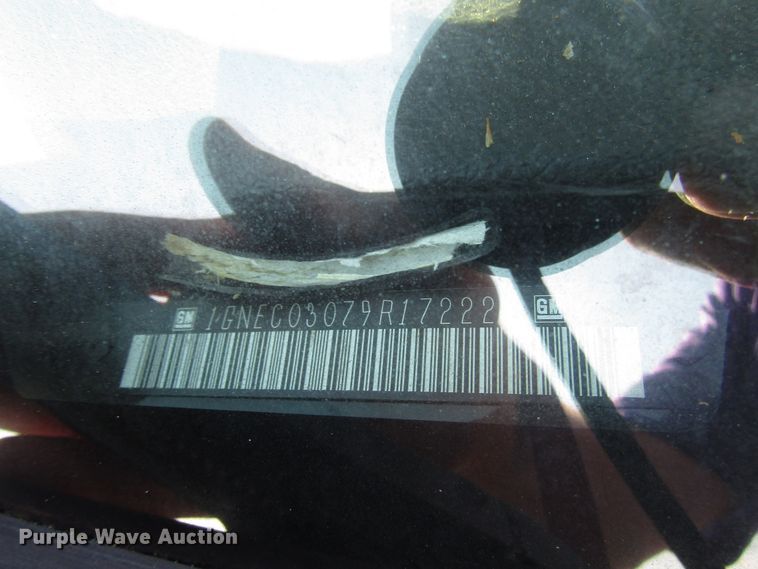 image for item DG8000 2009 Chevrolet Tahoe Police SUV