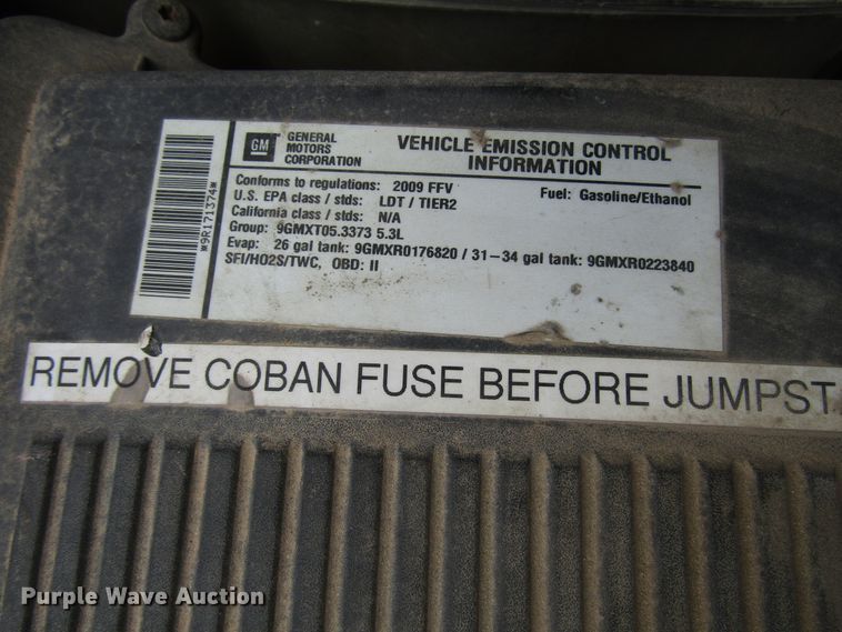 image for item DG8003 2009 Chevrolet Tahoe Police SUV