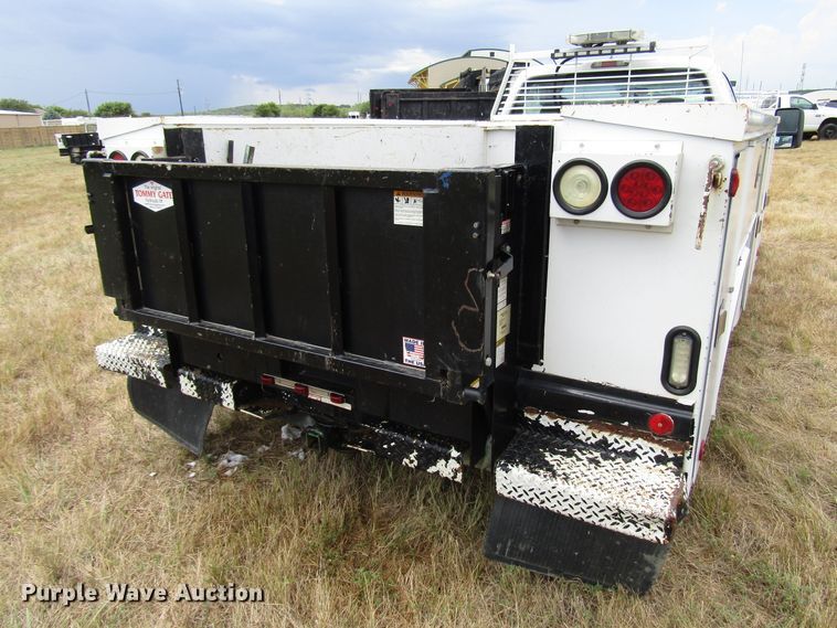 image for item DG8008 2009 Ford F350 Super Duty utility bed pickup truck