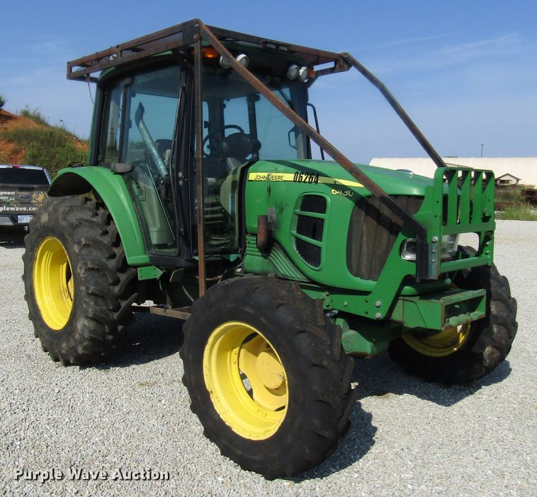 image for item DG8044 2009 John Deere 6430 MFWD tractor