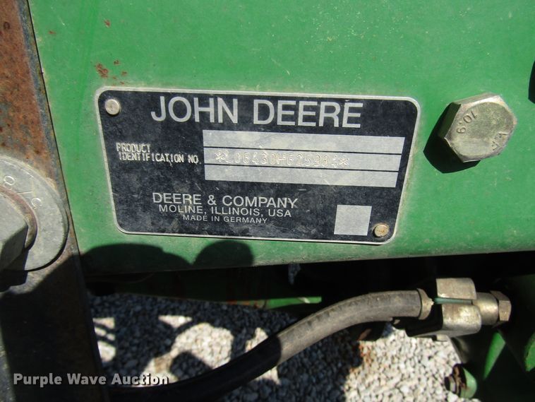 image for item DG8044 2009 John Deere 6430 MFWD tractor