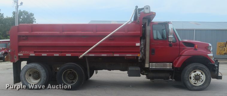 image for item DH1501 2009 International WorkStar 7400 dump truck