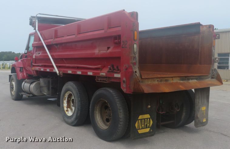 image for item DH1501 2009 International WorkStar 7400 dump truck