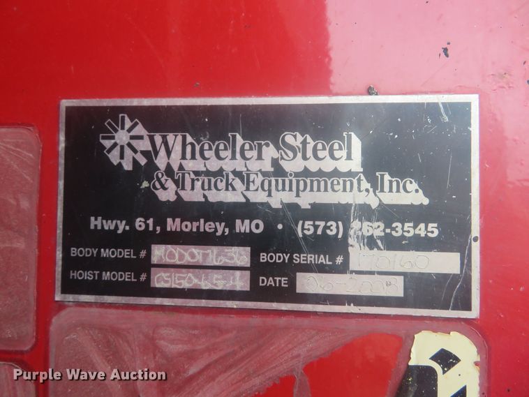 image for item DH1501 2009 International WorkStar 7400 dump truck