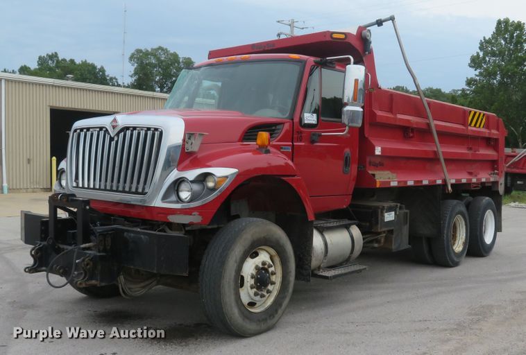 image for item DH1503 2012 International WorkStar 7400 dump truck
