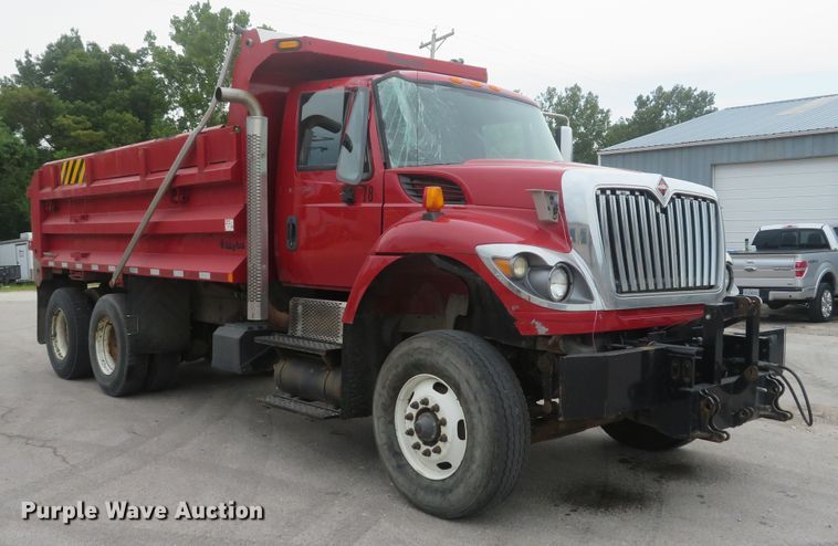 image for item DH1503 2012 International WorkStar 7400 dump truck