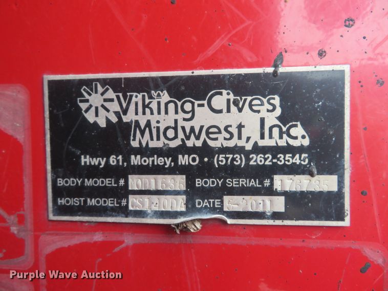 image for item DH1503 2012 International WorkStar 7400 dump truck