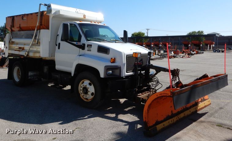 image for item DH1527 2009 GMC C8500 dump truck