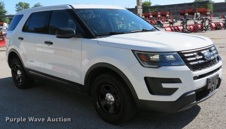 image for item DH1530 2017 Ford Explorer Police Interceptor SUV