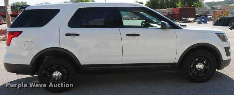 image for item DH1530 2017 Ford Explorer Police Interceptor SUV