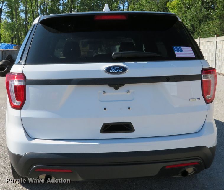 image for item DH1530 2017 Ford Explorer Police Interceptor SUV