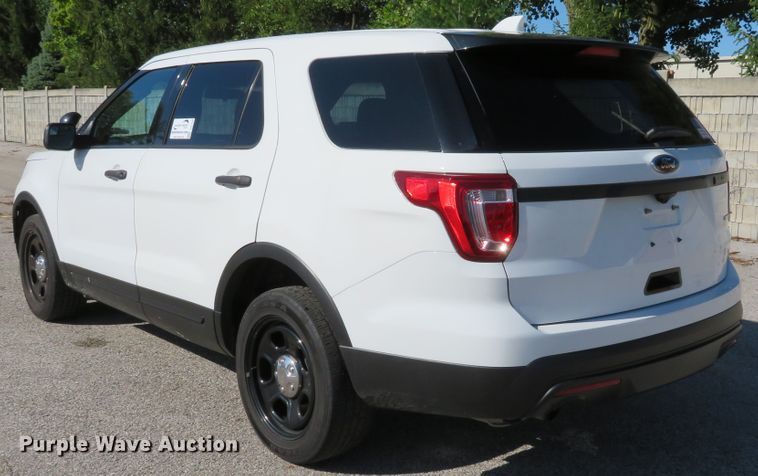 image for item DH1530 2017 Ford Explorer Police Interceptor SUV
